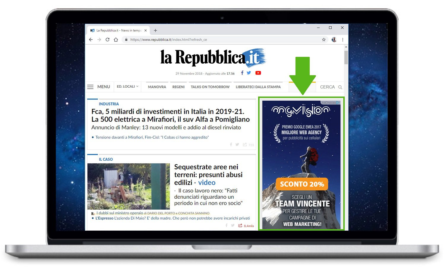 Campagne di remarketing